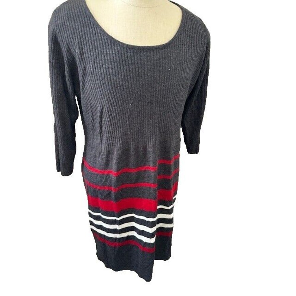 Studio One New York 3X Multi Color Sweater Dress